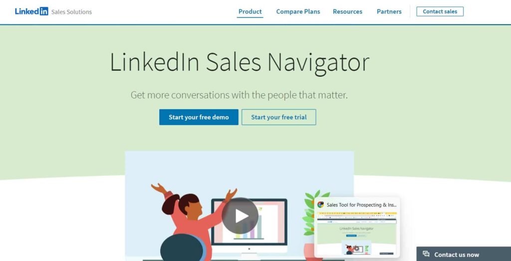 Linkedin sales navigator